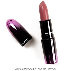 MAC Love me lipstick in LAISSEZ-FAIRE